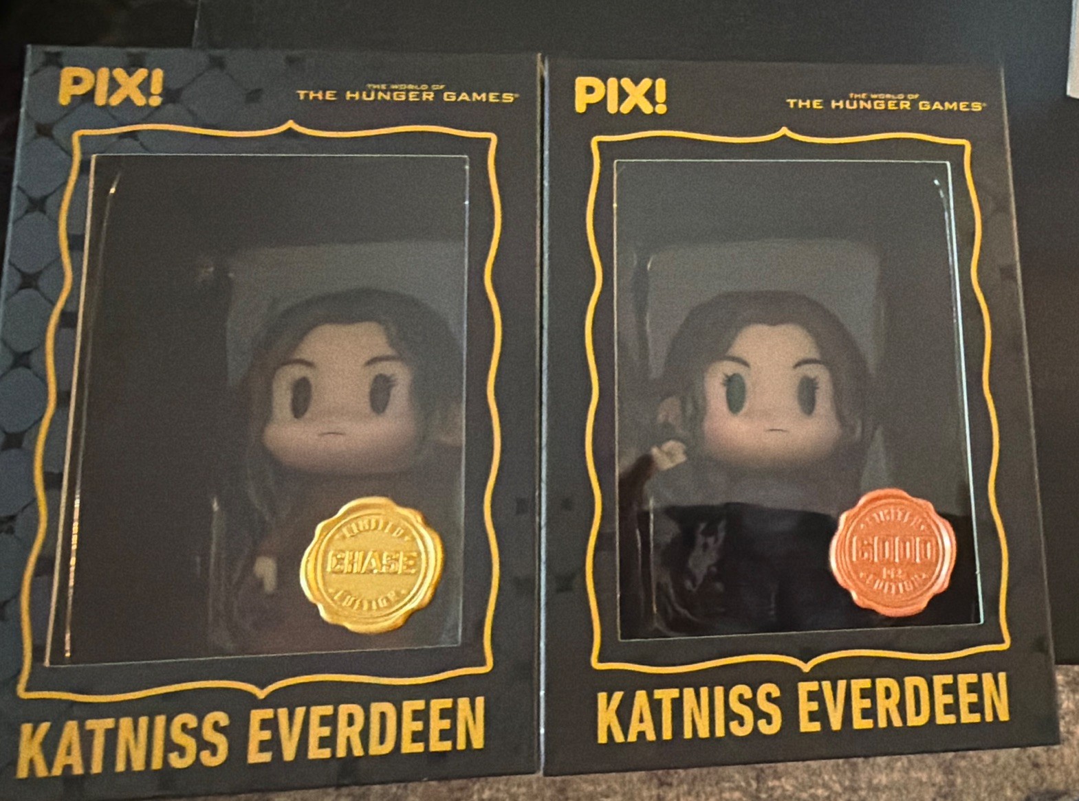 Thrilljoy Pix The Hunger Games Katniss Everdeen Chase w/ protector & common.