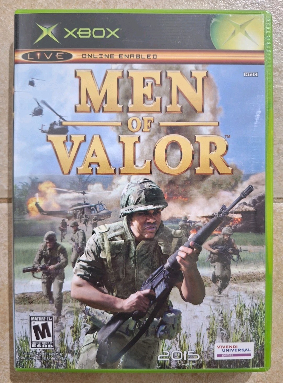 Men of Valor – Microsoft Xbox Game CIB  