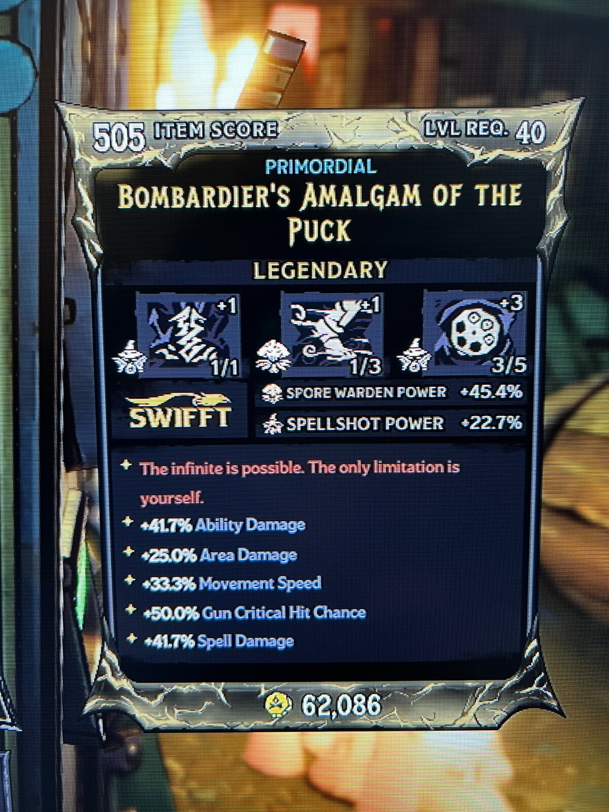 PS/XBOX/PC Tiny Tina's Wonderlands ASCENDED ARMOR LIST GOD GEAR CUSTOM LEGIT