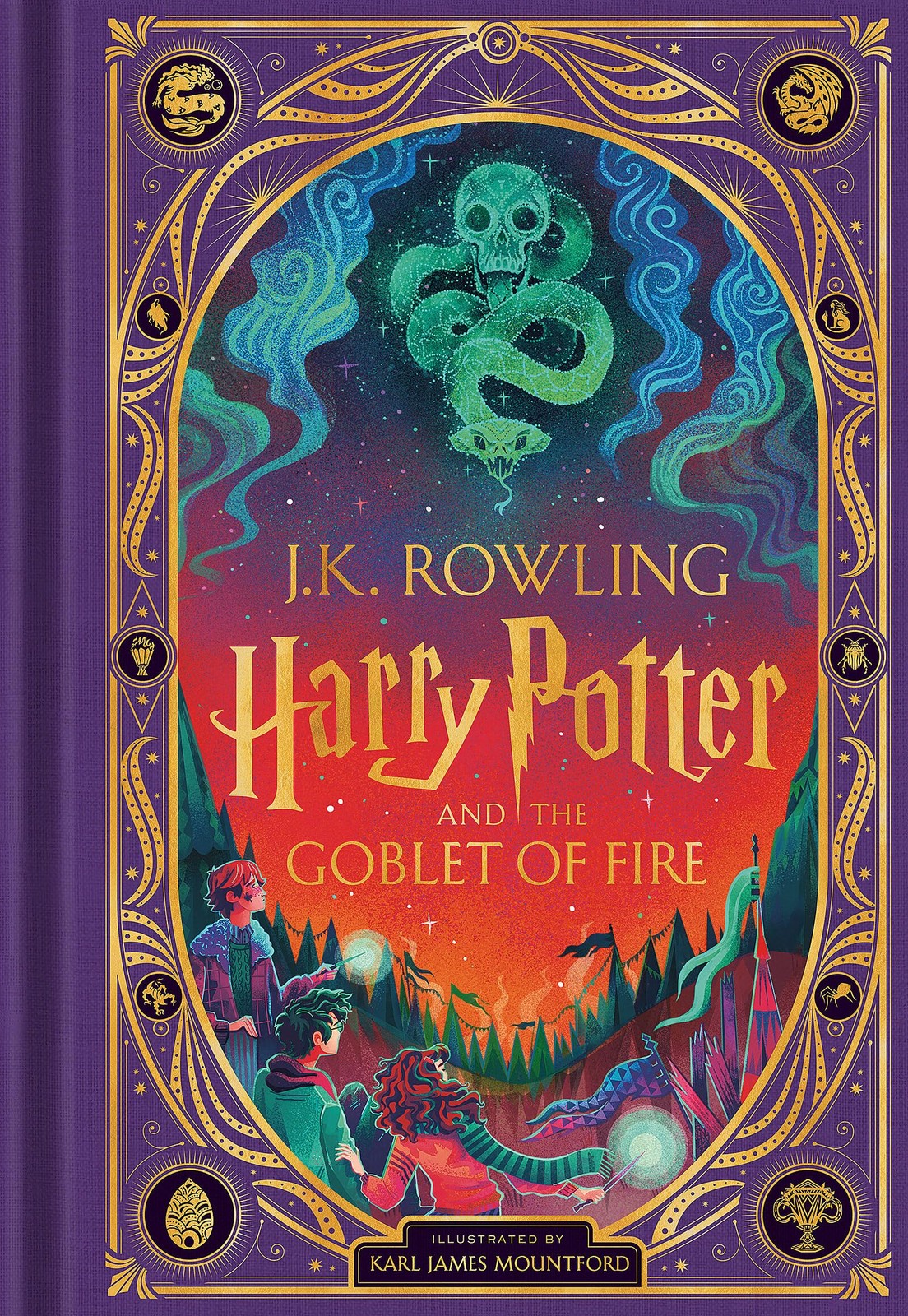 Scholastic Harry Potter and the Goblet of Fire Interactive Illustrated Edition