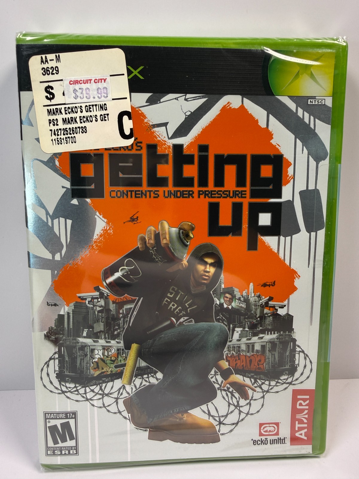 Marc Ecko's Getting Up: Contents Under Pressure | Microsoft Xbox Factory Sealed
