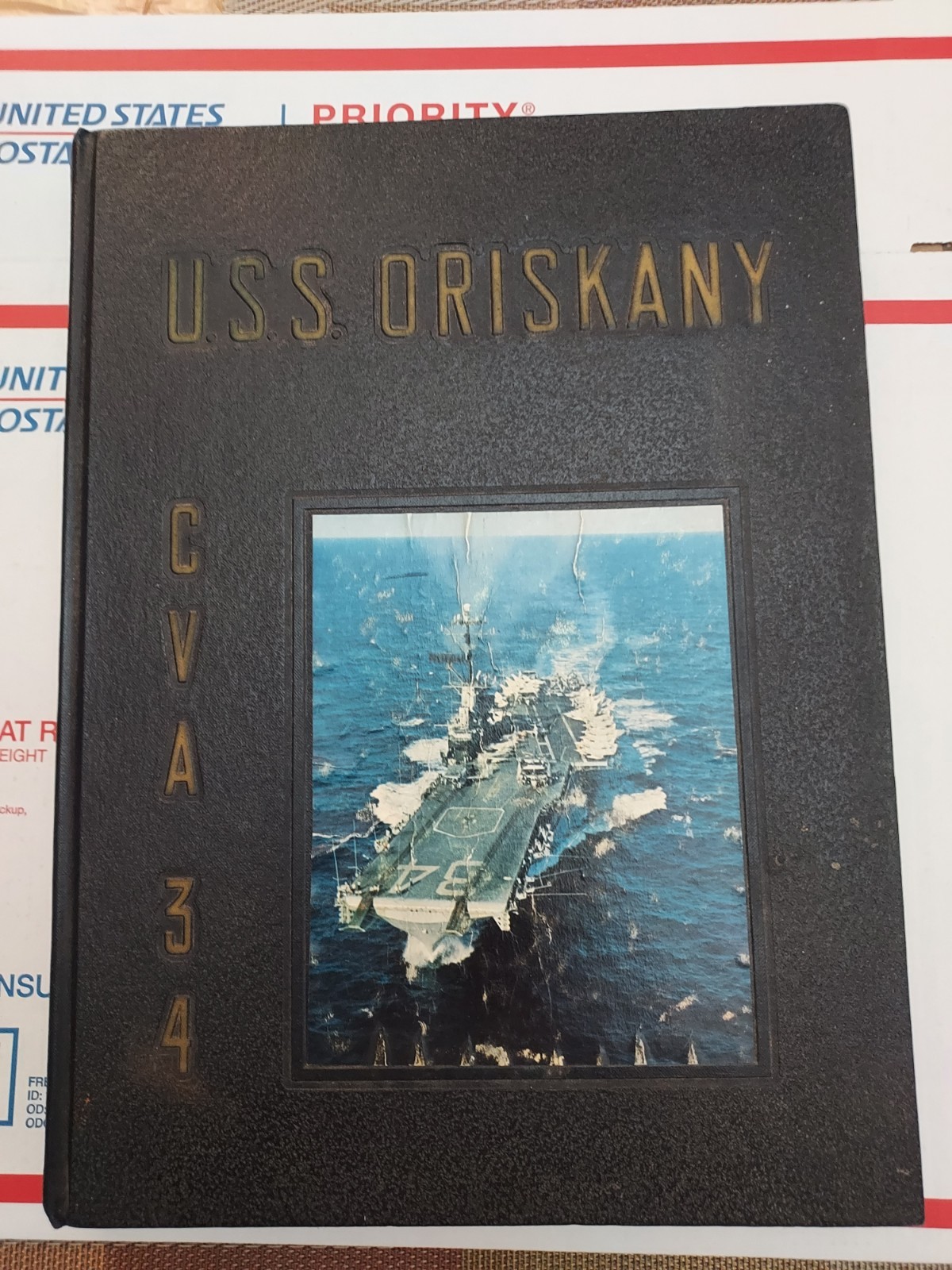 USS Oriskany (CVA-34) 1963 -  1964 Westpac Deployment Cruise Book - JFK Memoriam