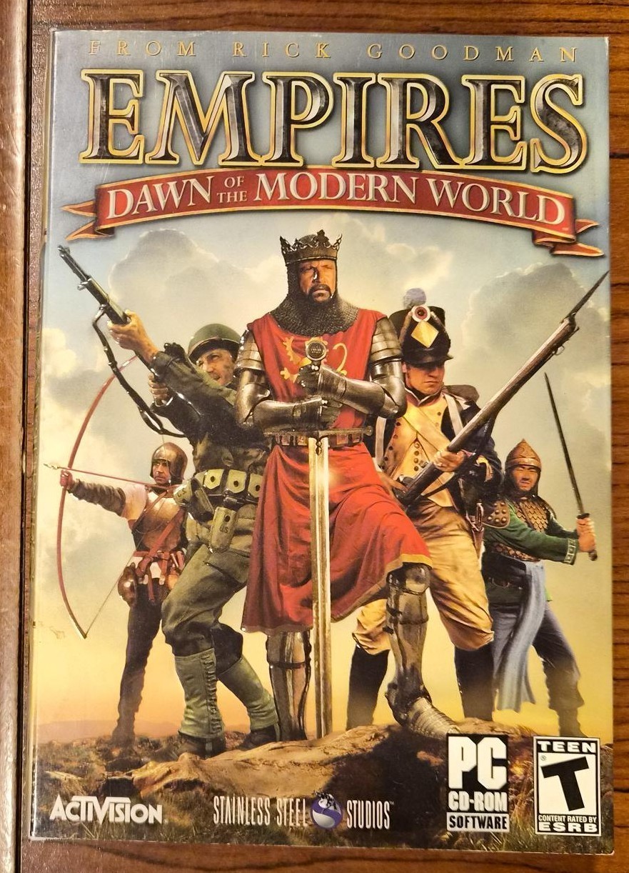 Empires: Dawn of the Modern World For PC -2003 - FACTORY SEALED- NEVER OPENED