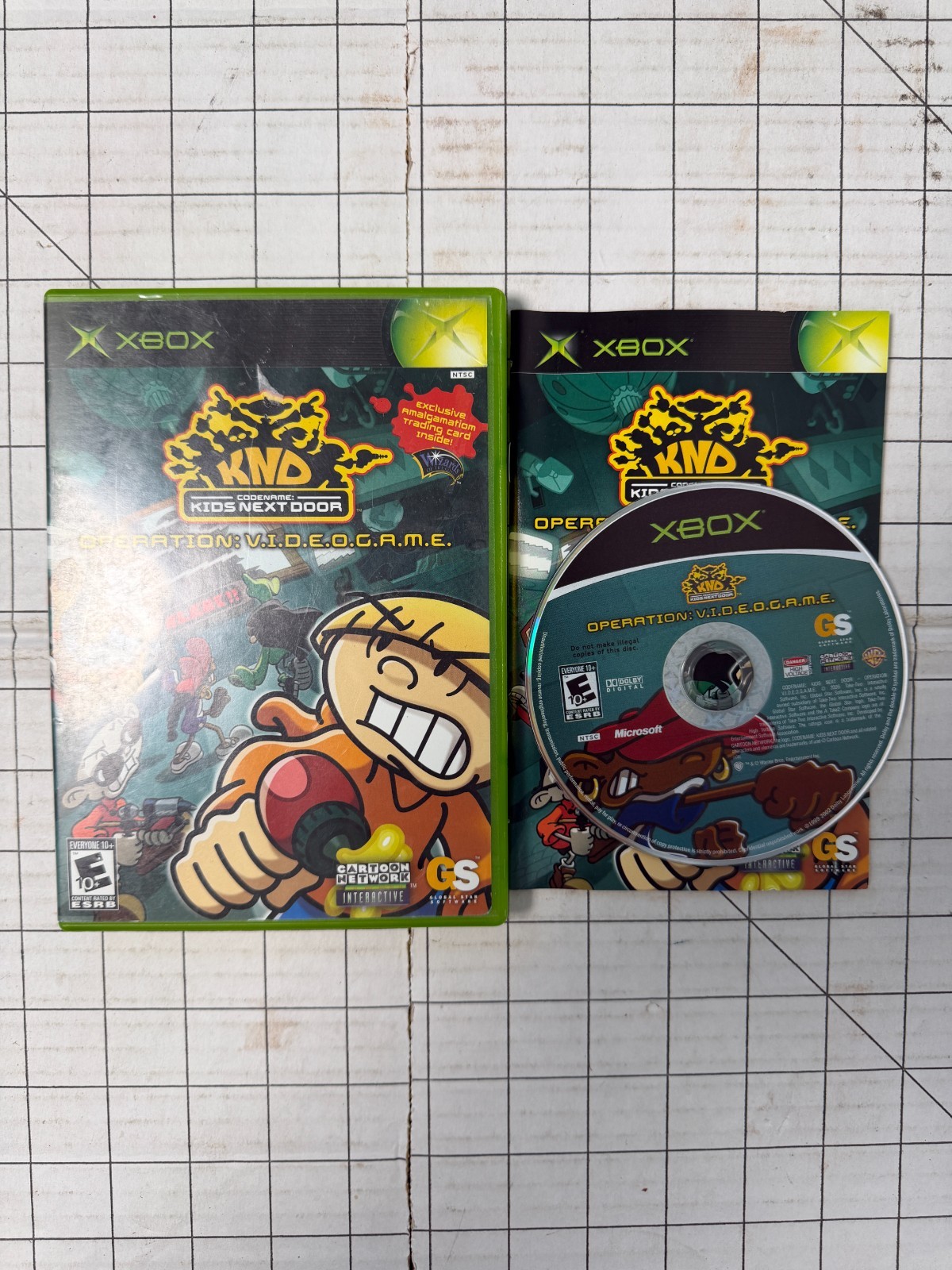 Codename: Kids Next Door Operation V.I.D.E.O.G.A.M.E. Xbox Game Complete 2005