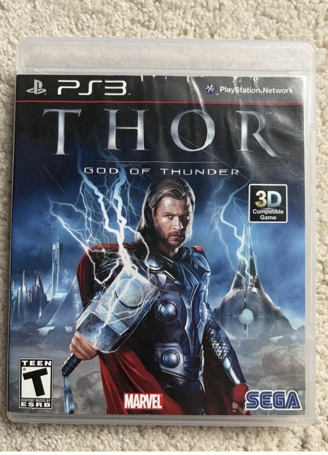 Thor God of Thunder PS3 CIB Sony PlayStation 3