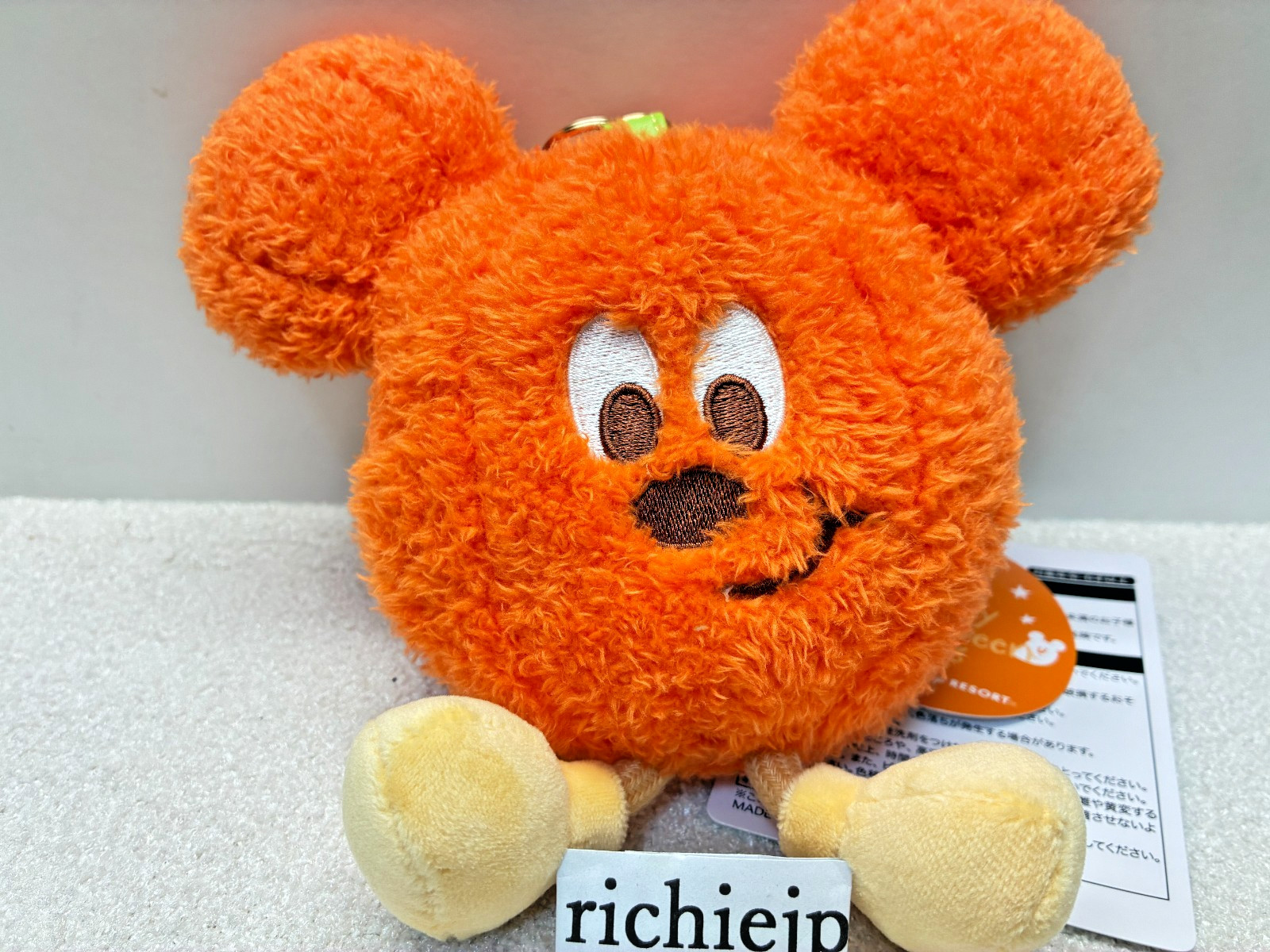 Japan Tokyo Disney Halloween Mickey Minnie Ghost Plush Pouch pumpkin 2026