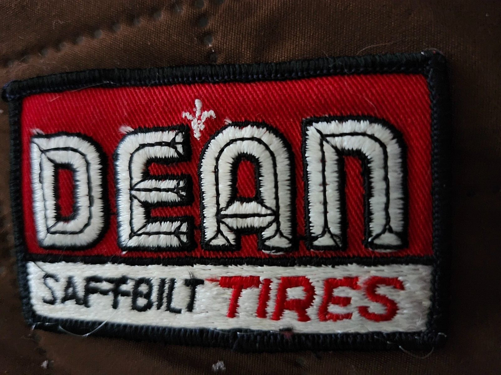 Dean Saf-T-Bilt Tires Vintage Patch 3.5\
