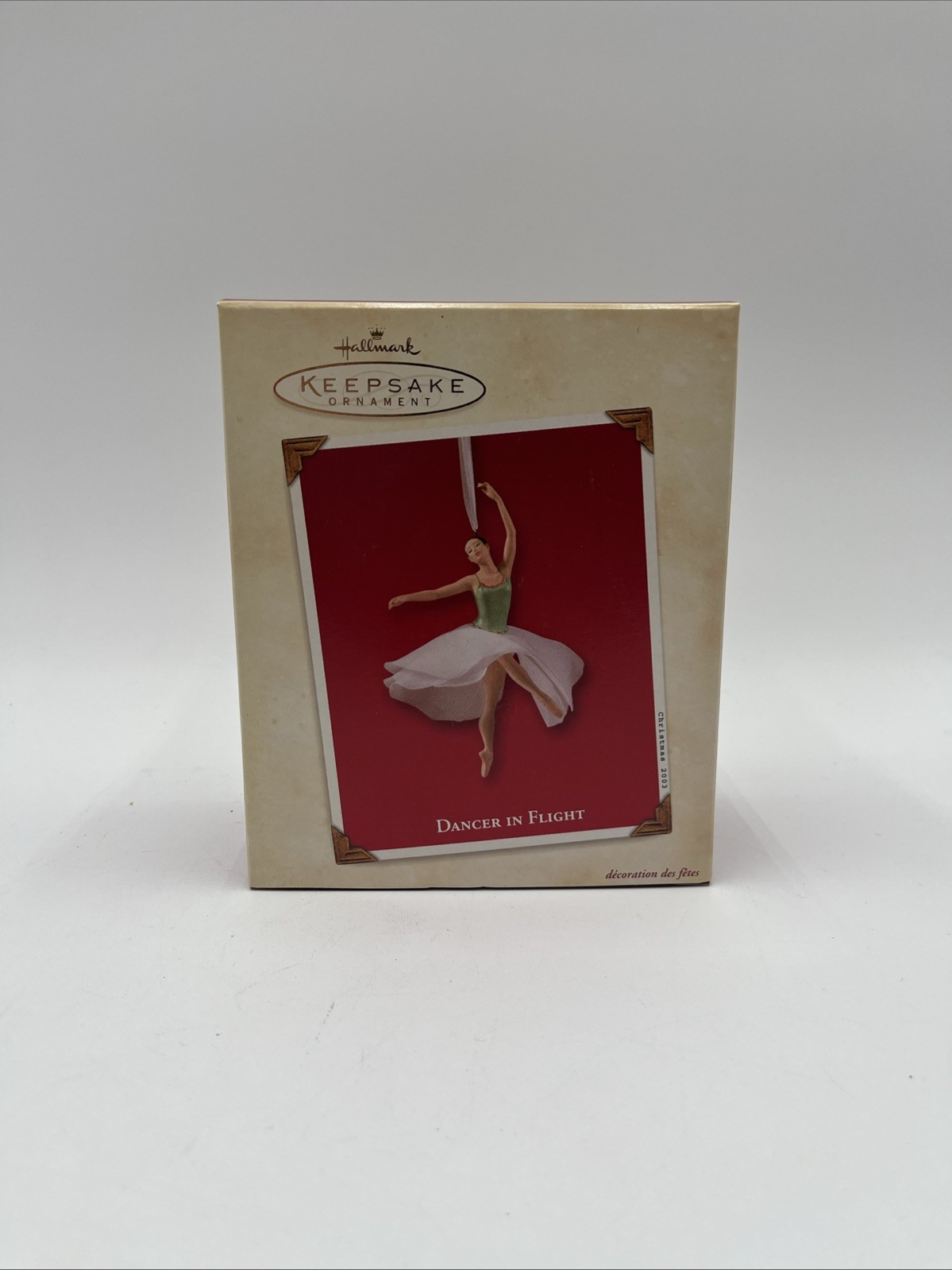 2003 Hallmark Keepsake Ornament Dancer in Flight Ballerina by Julie Forsyth NEW