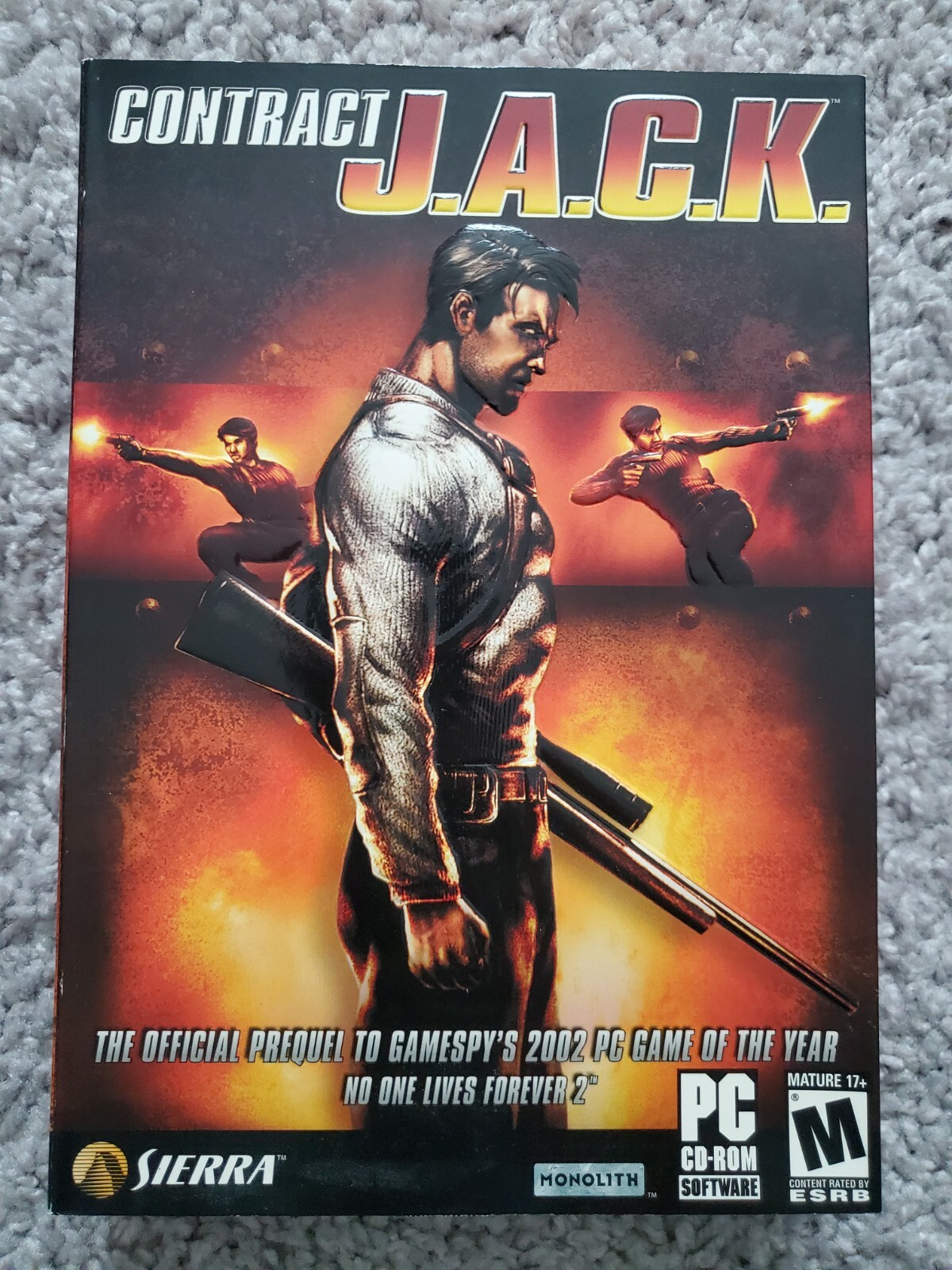 Contract J.A.C.K. (PC, 2003) Sierra Vivendi Universal Monolith Jack