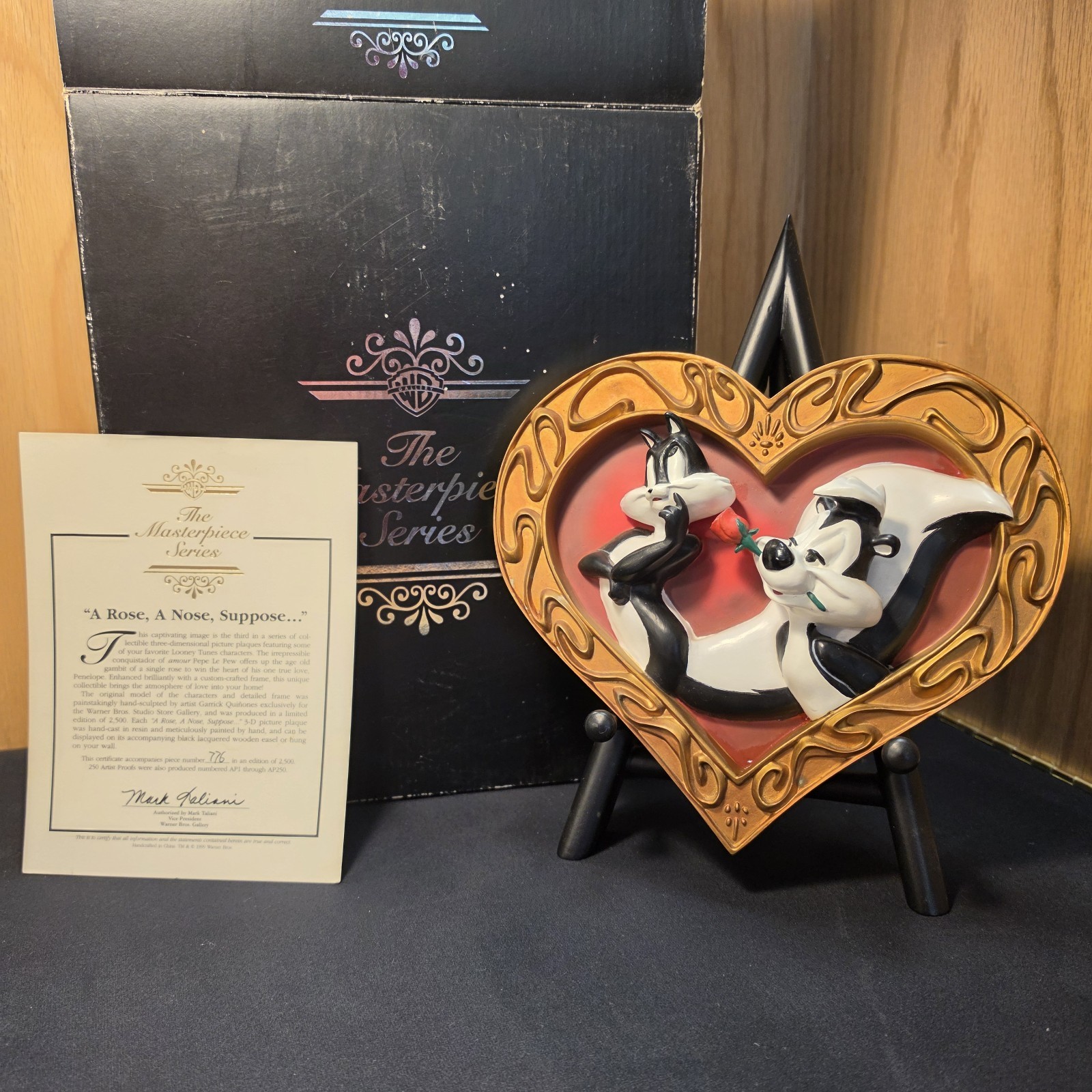 Pepe Le Pew Plaque \