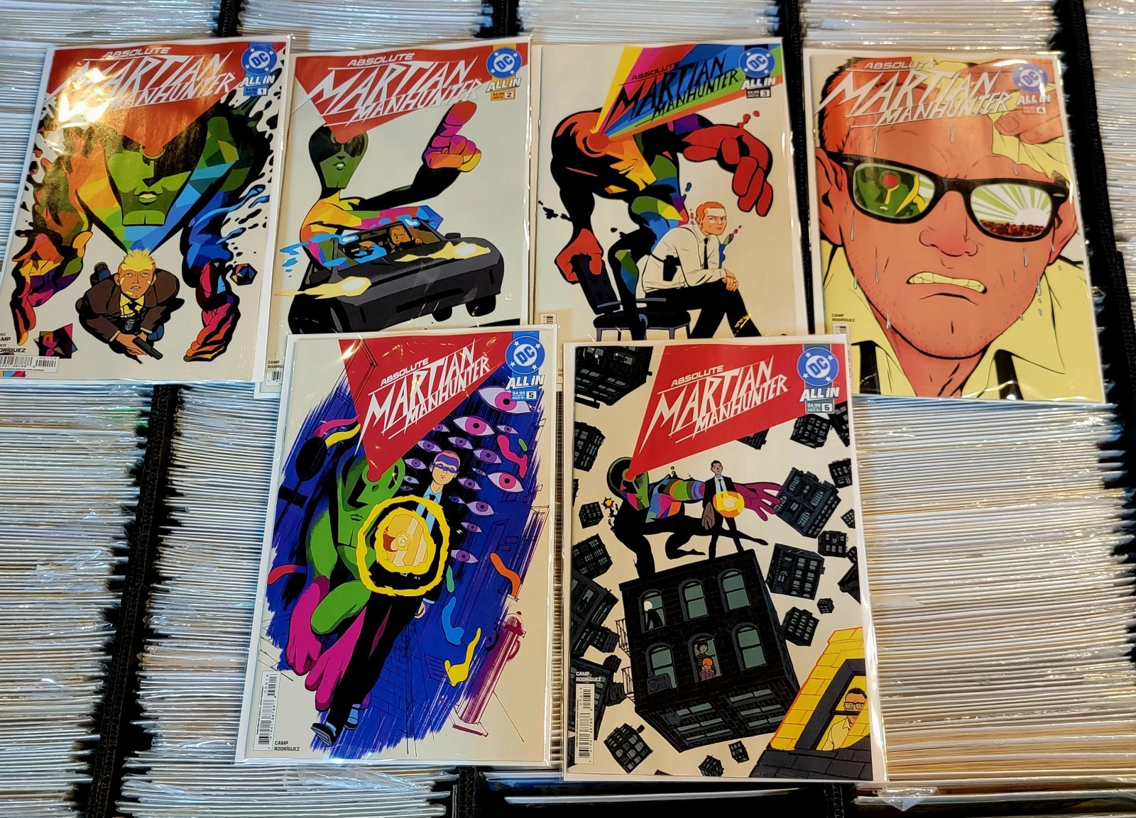Absolute Martian Manhunter #1-6 Comic Book Set - Mixed Printings DC SOLD OUT