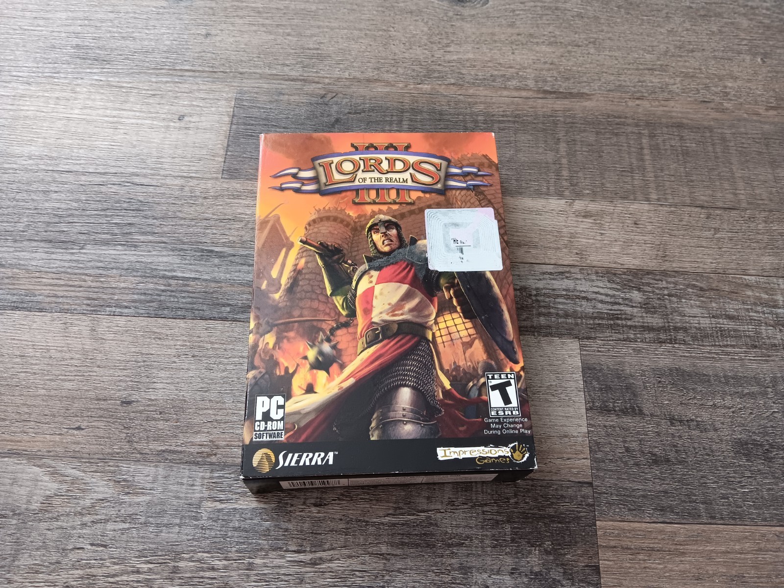 Lords of the Realm III 3 (PC, 2003) PC Game CIB In Original Box With Manual