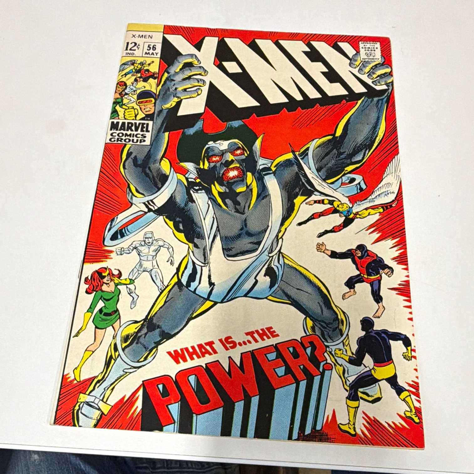 Marvel Comics X-Men #56 NM (9.2-9.4) Neal Adams Cover, Origin of Angel-joins