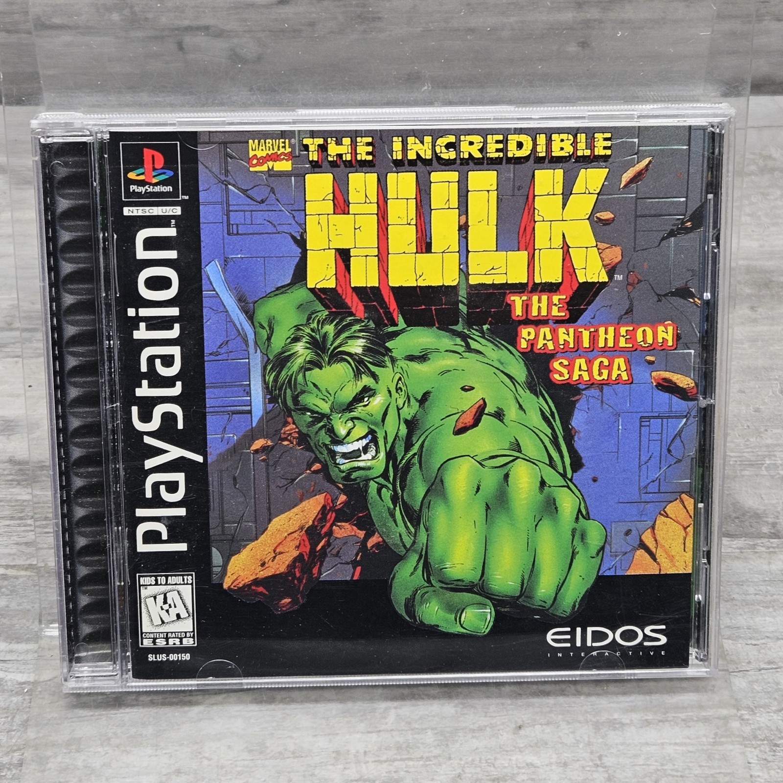 The Incredible Hulk: The Pantheon Saga (1997) Sony PS1 Complete Tested