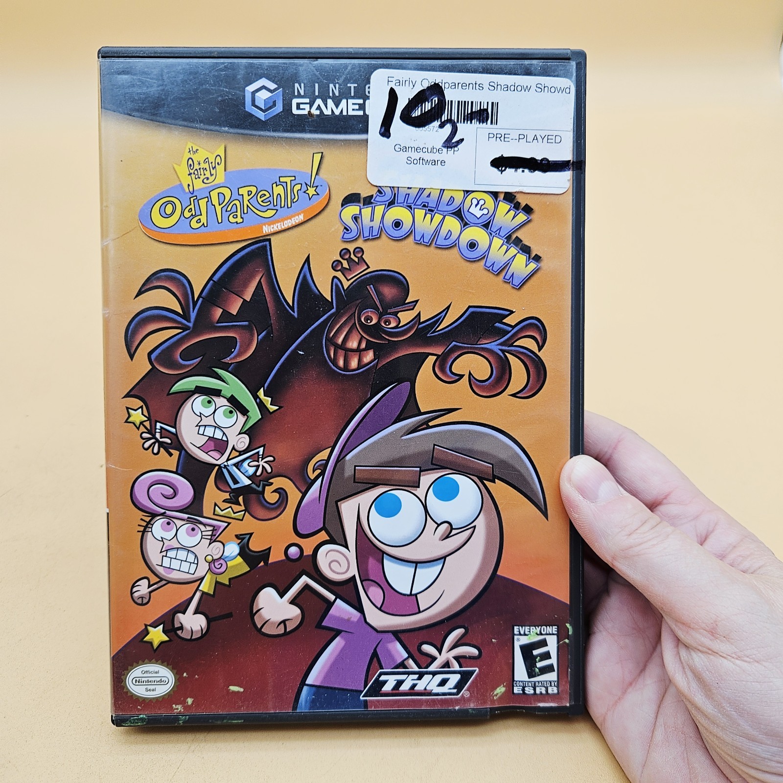 Fairly OddParents: Shadow Showdown (Nintendo GameCube GC) Complete CIB Tested