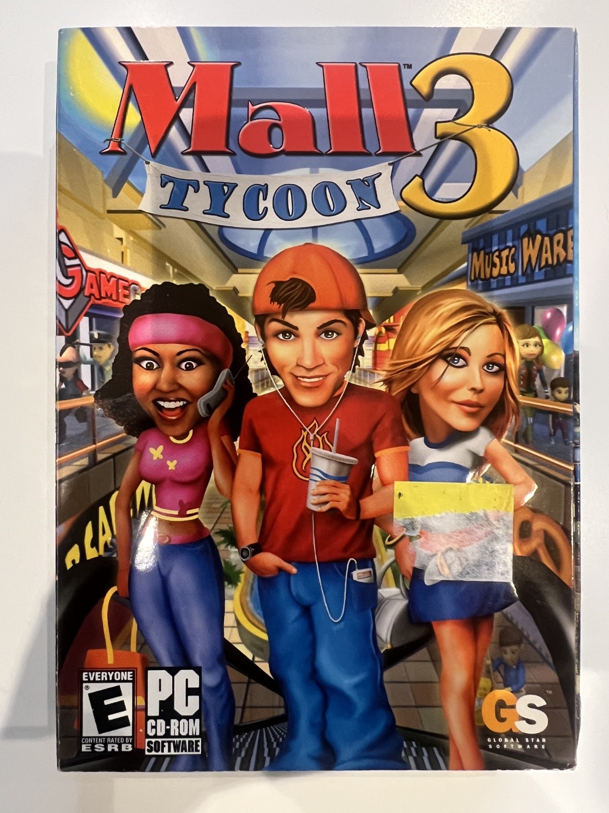 Mall Tycoon 3, 2005, Small Box, New & Sealed US Retail Store Edition PC Game XP