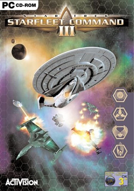 pc Star Trek Starfleet Command III (Works on US consoles)