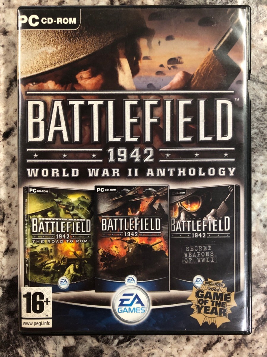 EA-ELECTRONIC ARTS BATTLEFIELD 1942 PC WWII ANTHOLOGY (FC1015010)