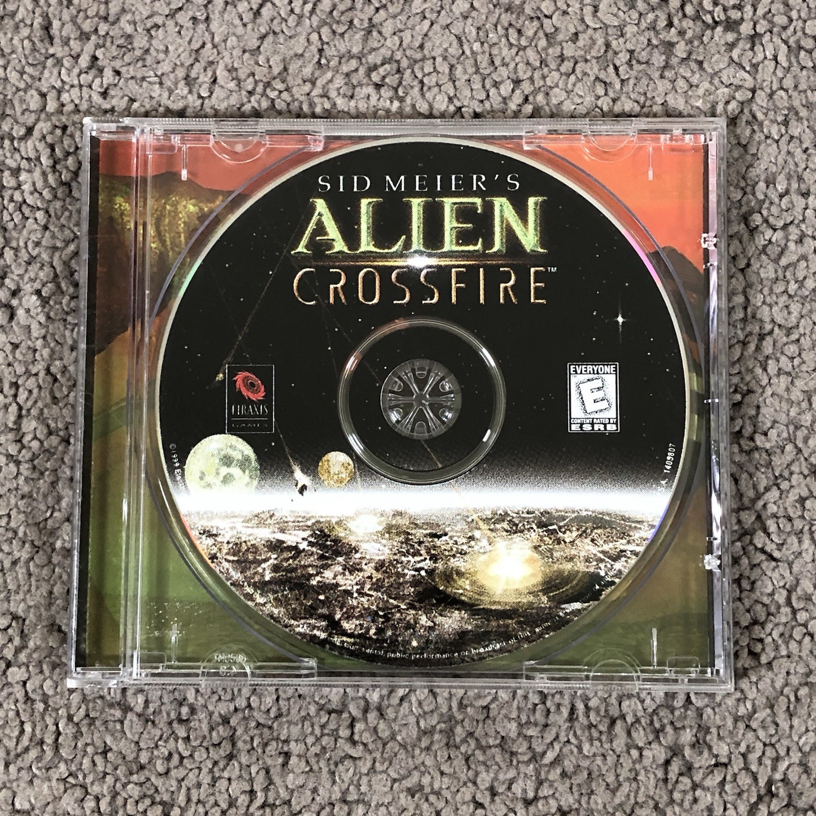 Sid Meier's Alien Crossfire PC Disc Game 1999