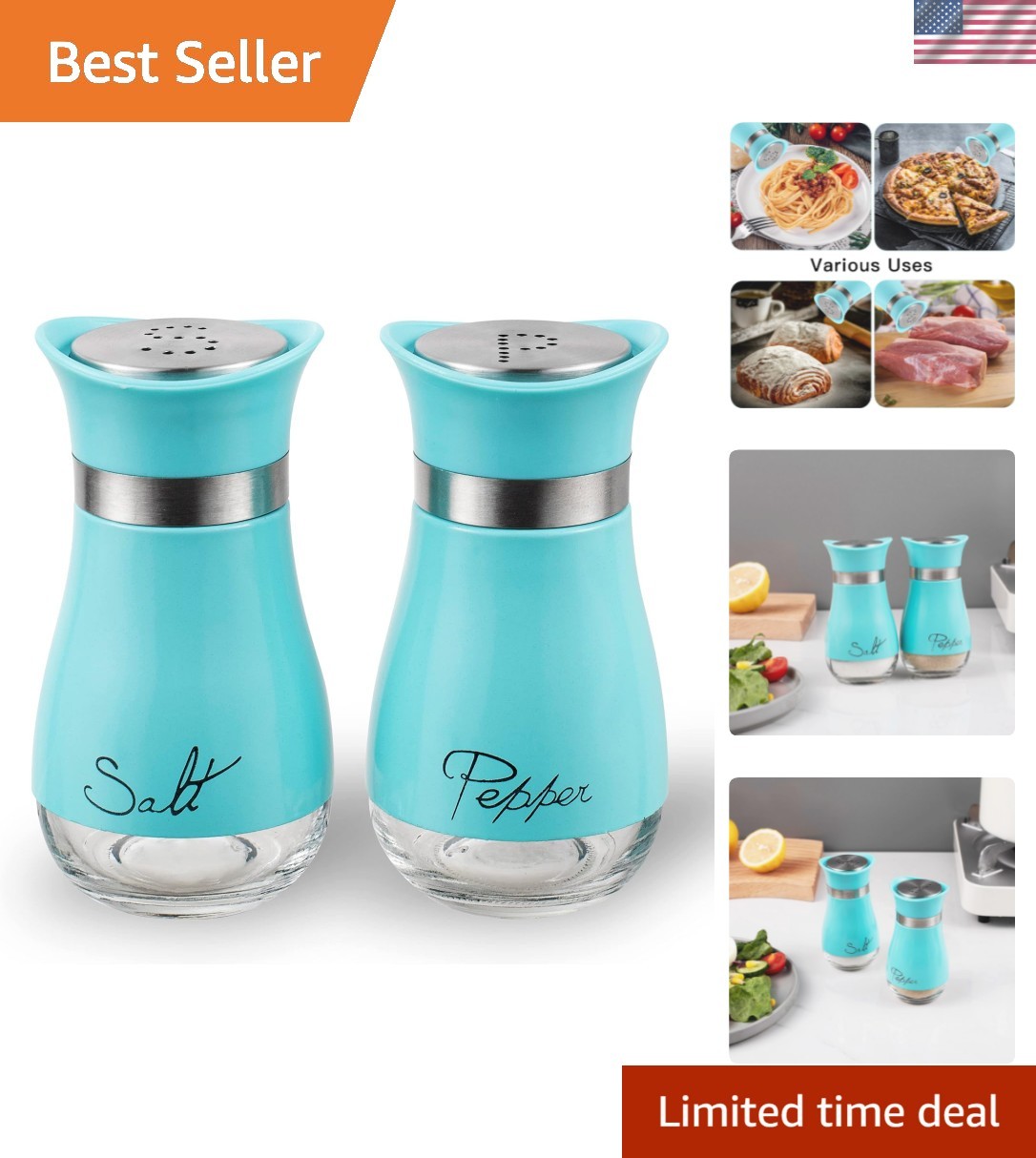 Salt and Pepper Shakers