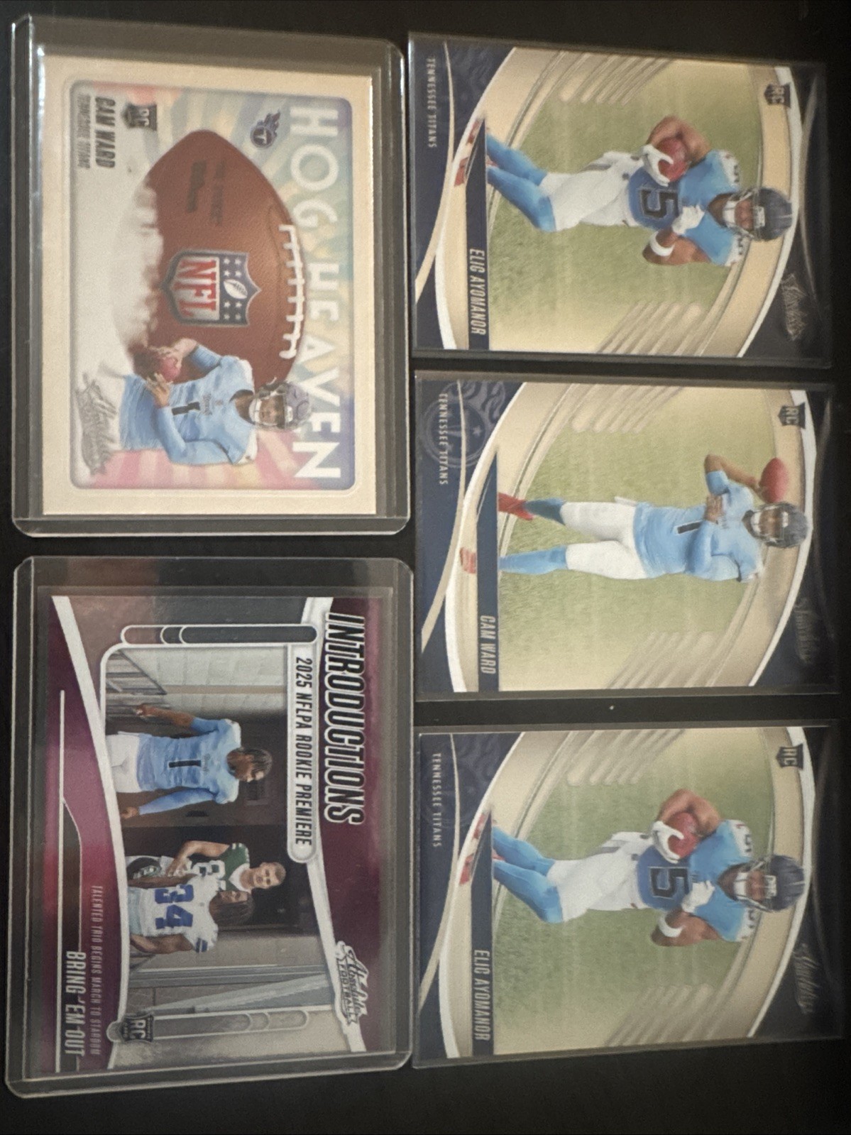 Lot Of 5-2025 Panini Absolute - Tennessee Titans Rookies