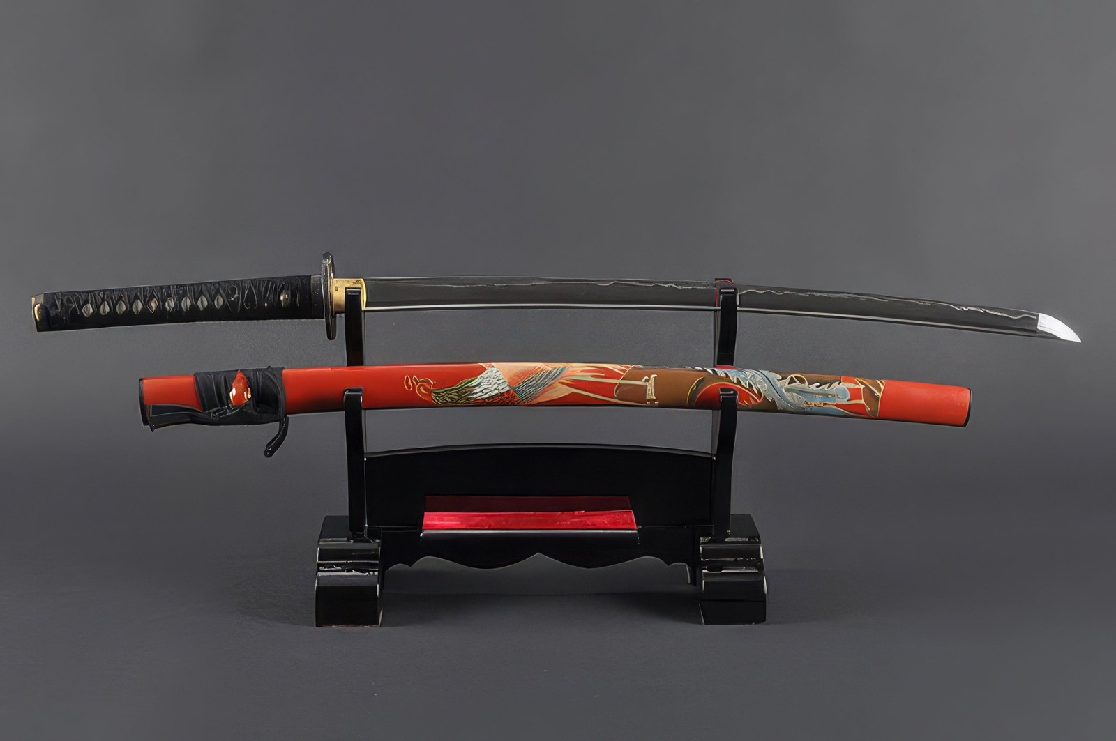 Crane Katana - 1045 Carbon Steel Hand Forged Full Tang Battle Ready Sharp