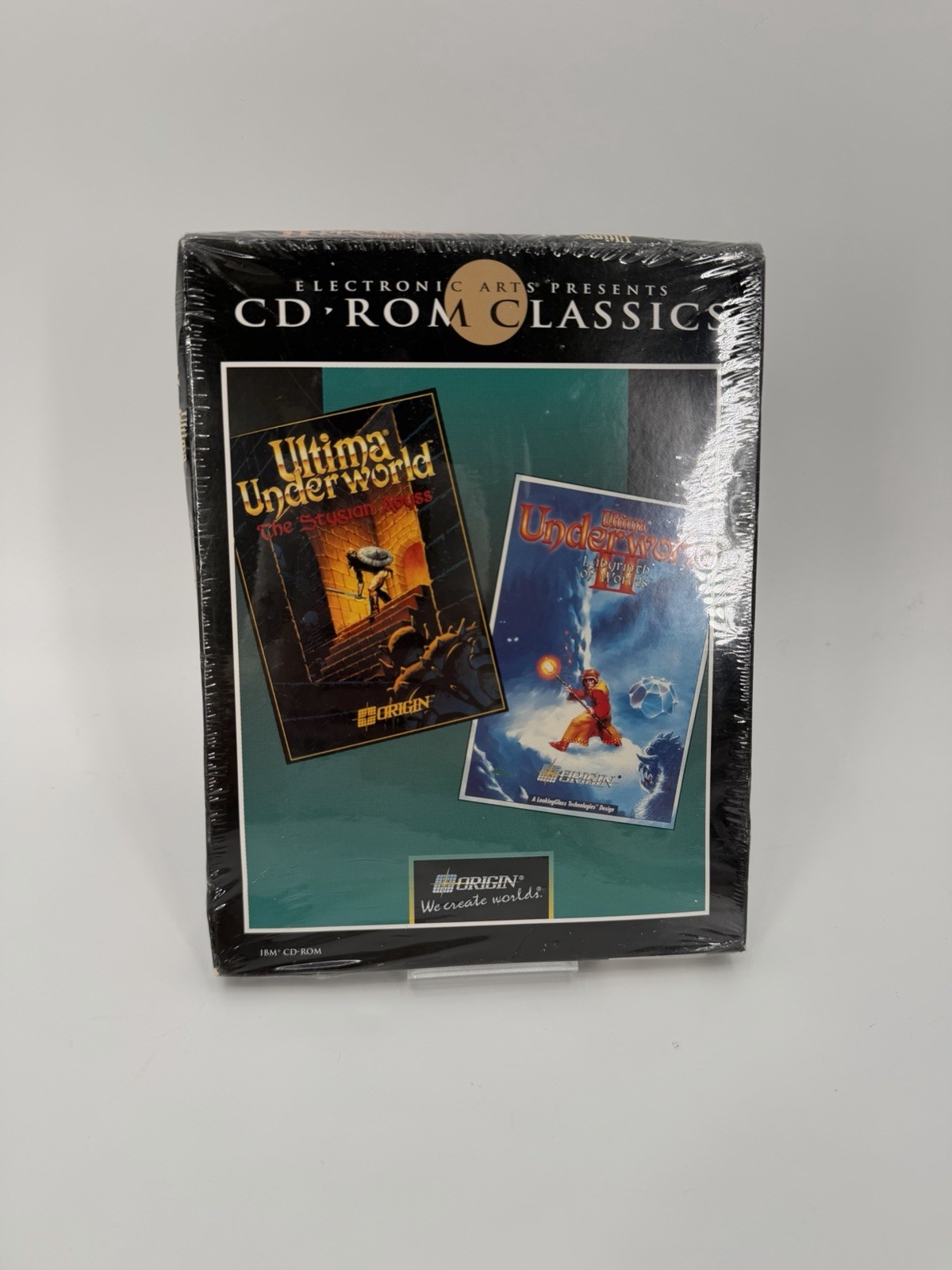NEW Ultima Underworld I & II CD-ROM Edition Big Box IBM PC Game SEALED