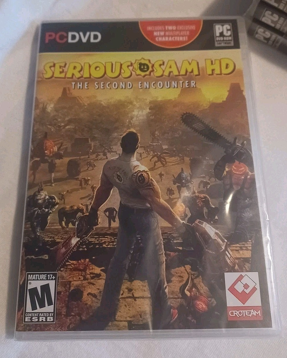 Serious Sam HD: The Second Encounter (PC 2010) Windows XP -BRAND NEW SEALED GAME