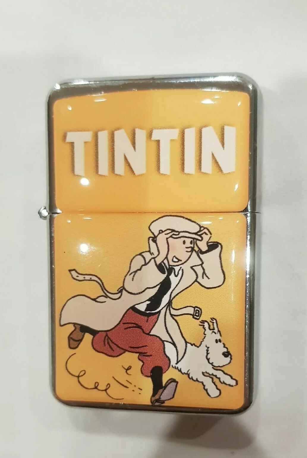 Tintin Reporter Gas Lighter, Retro Edition, Metal