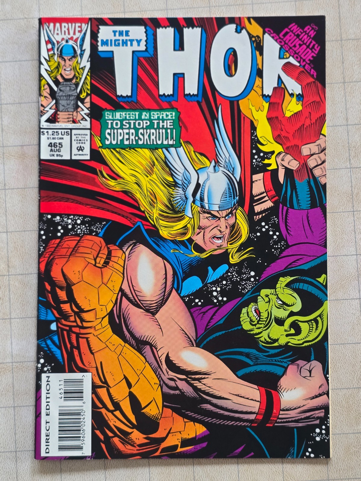 The Mighty Thor 465 Marvel Comics