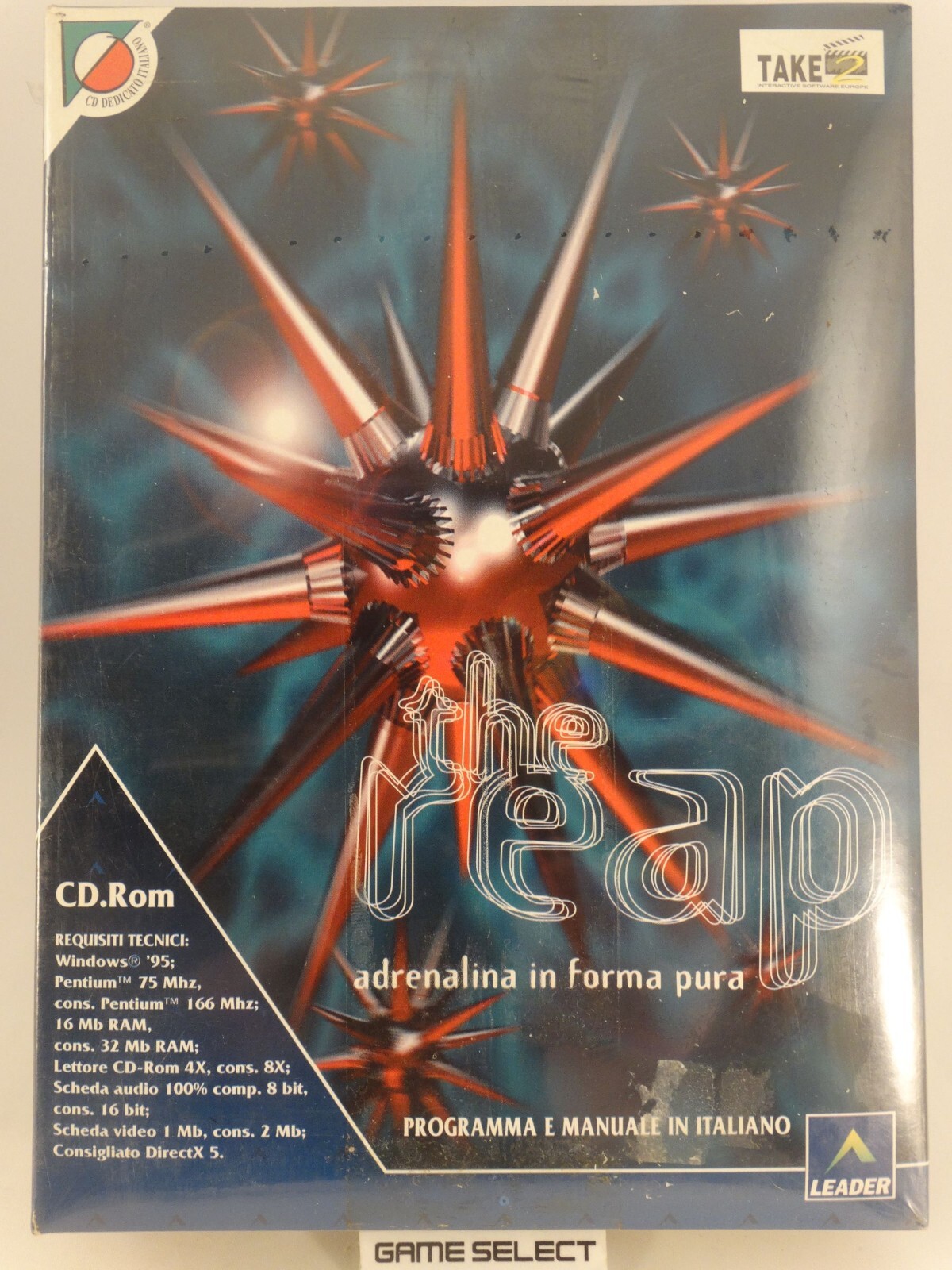 THE REAP PC COMPUTER EDITION CD-ROM BIG BOX ITALIAN ORIGINAL NEW SEALED