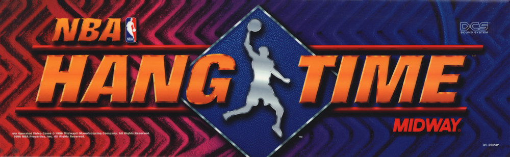NBA Hang Time Arcade Marquee 26