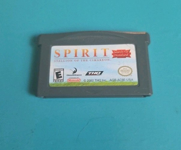 Spirit Stallion of the Cimarron Search for Homeland GameBoy Advance Game