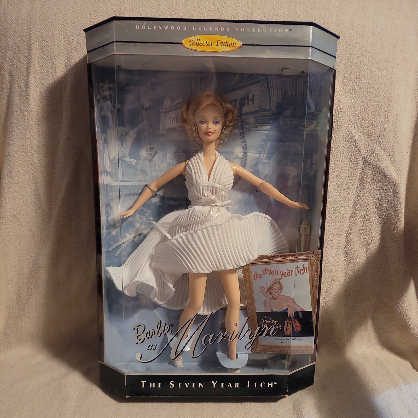 Mattel Barbie as Marilyn Monroe Doll The 7 Year Itch Collector's Edition 1997