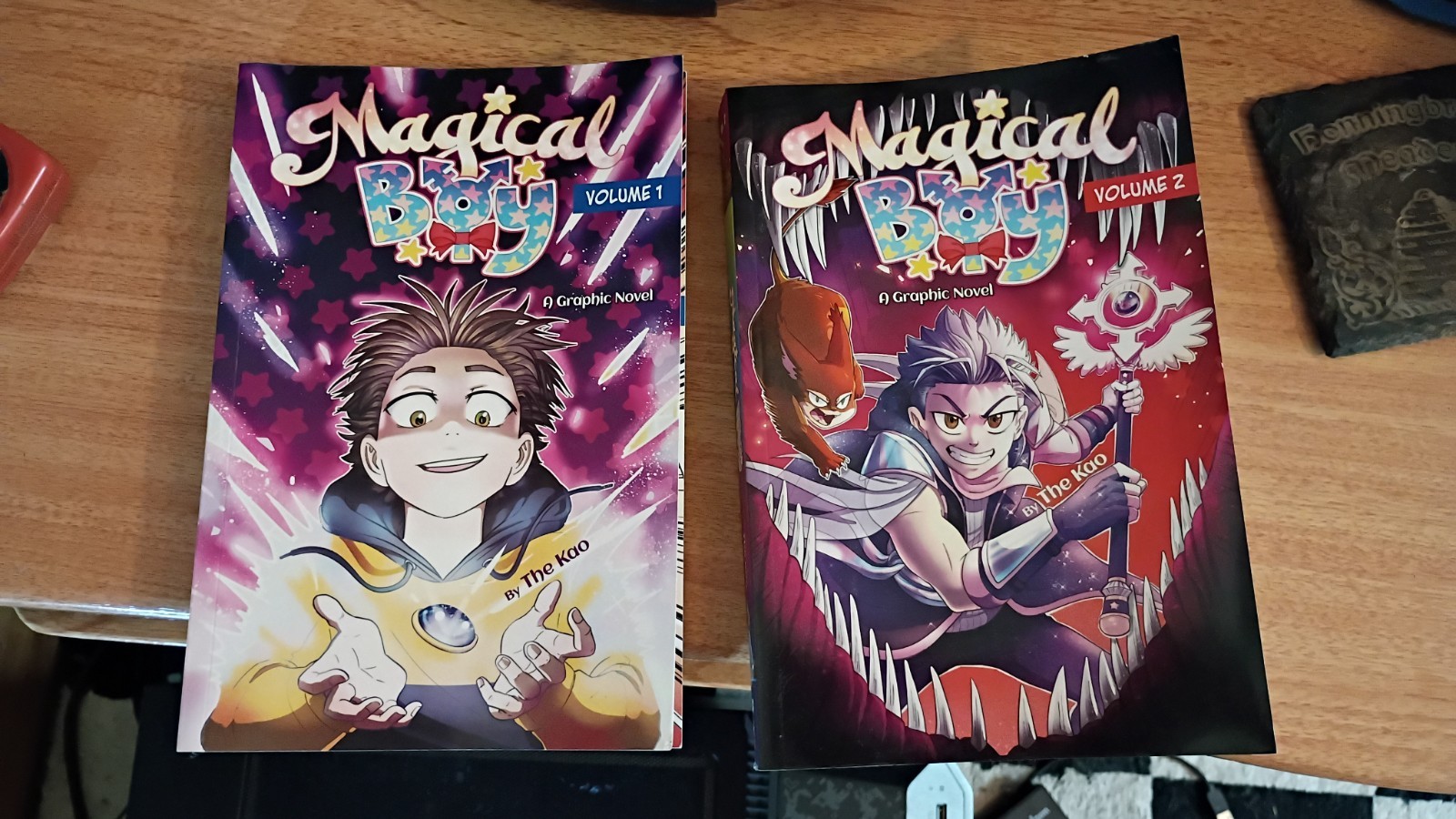 Magical Boy Volumes 1 and 2 by The Kao Manga Lot English Graphix