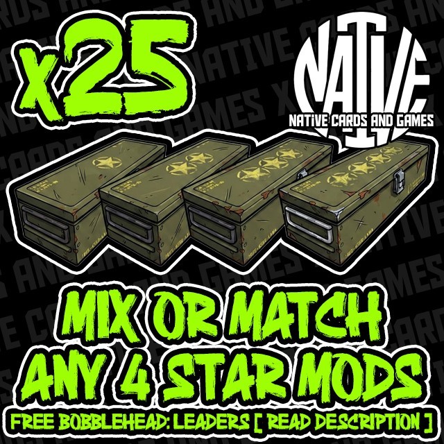 Fallout 76 - Mix or Match Any 4 Star Legendary Mods x25 - Xbox Only