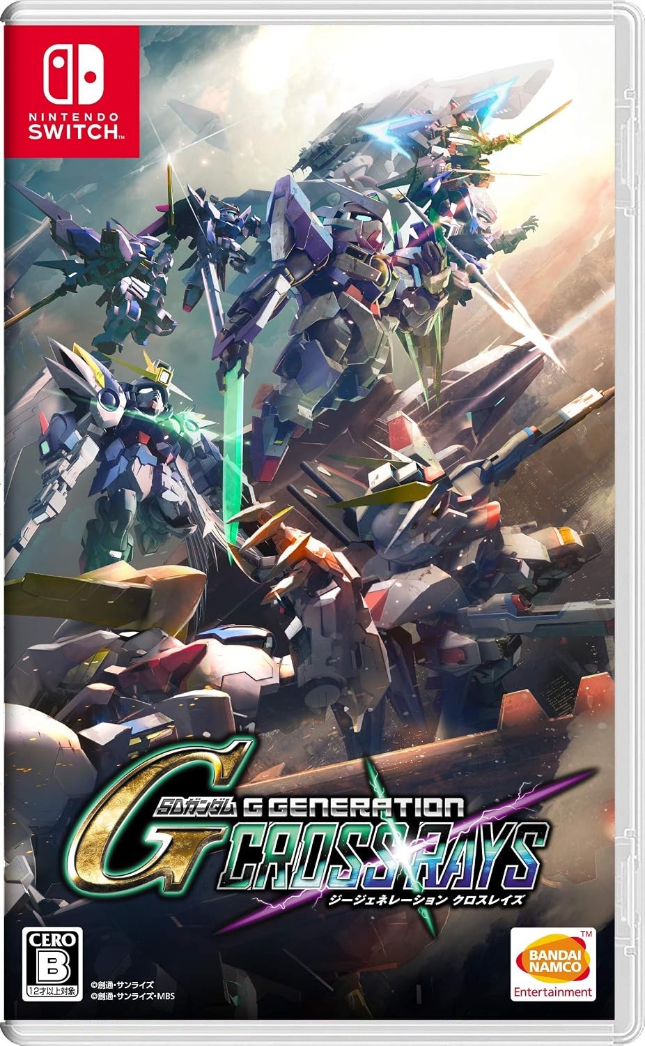 SD Gundam G Generation Cross Rays -Switch book form JP