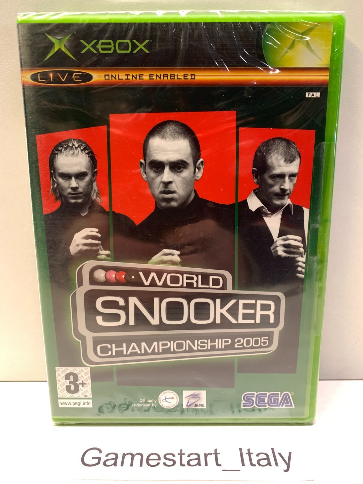 WORLD CHAMPIONSHIP SNOOKER 2005 XBOX - NEW SEALED - NEW SEALED PAL VERSION