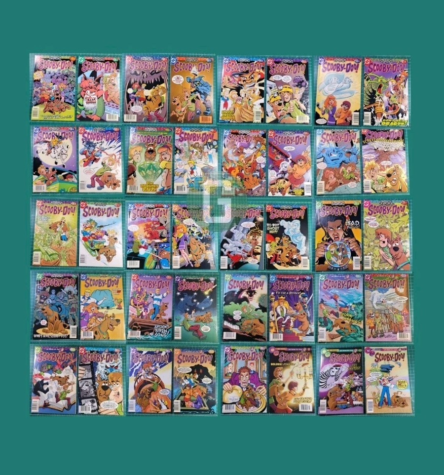 Huge 40-Book Scooby-Doo Cartoon Network Lot (2005) Newsstand DC Warner Brothers