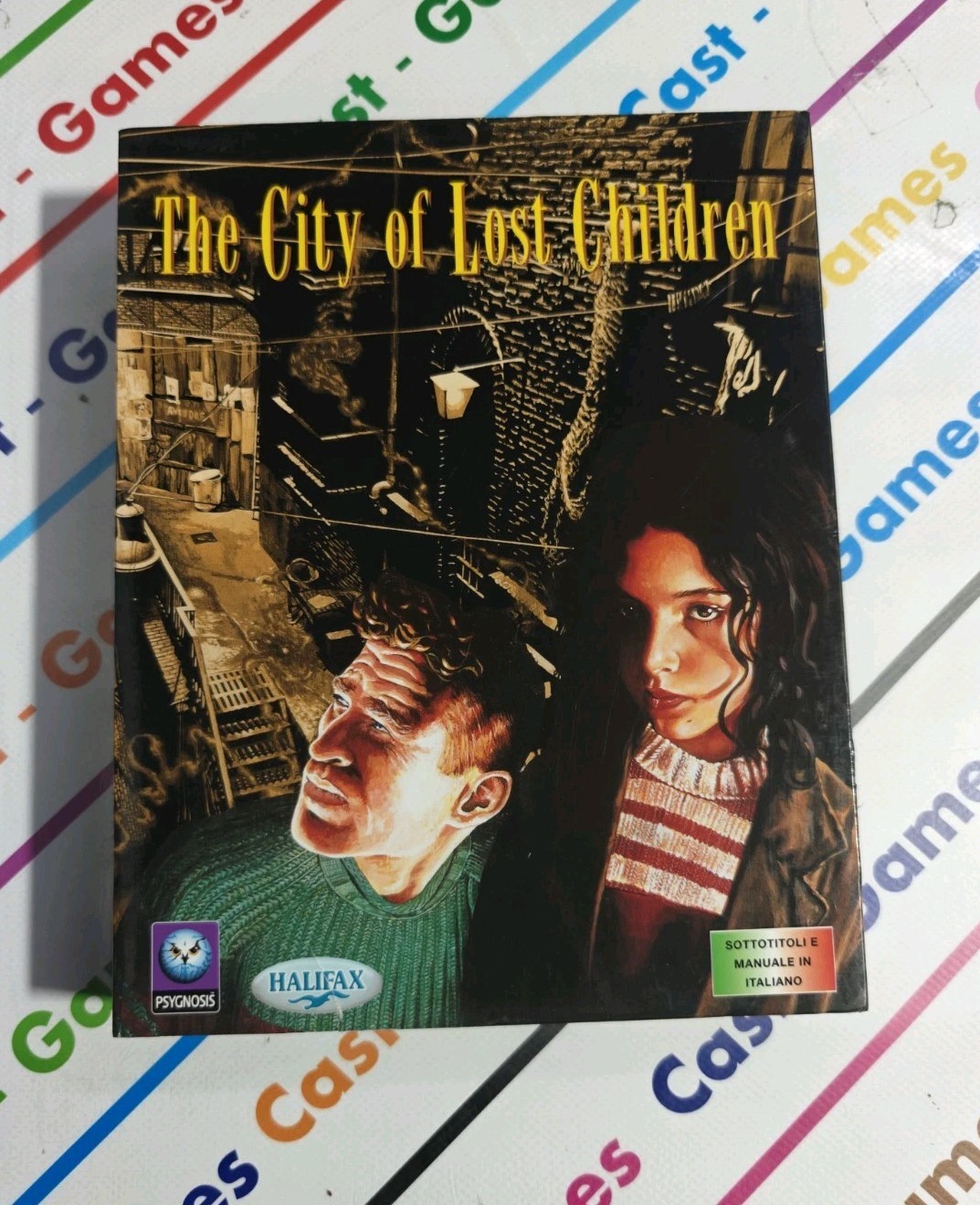 PC THE CITY OF THE LOST CHILDREN ITALIAN BIG BOX RARE NEVER USED MINT 
