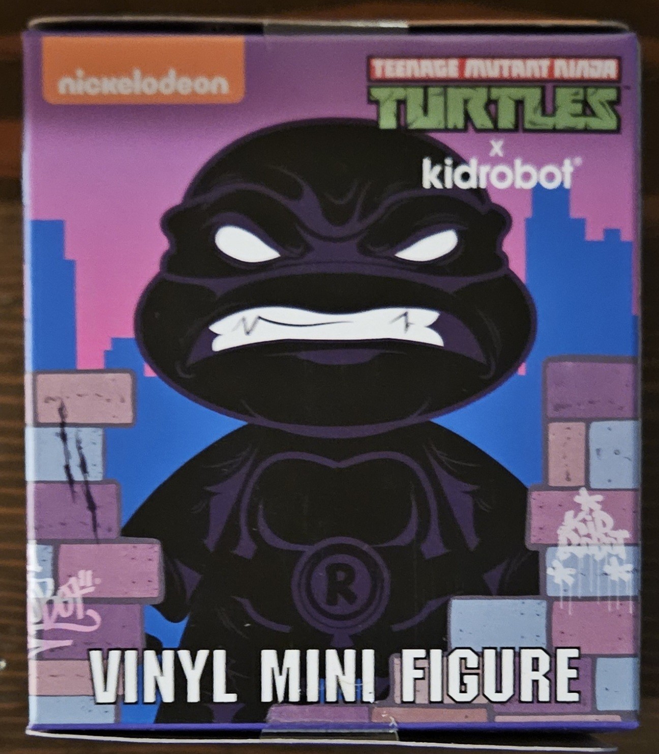 Kidrobot Teenage Mutant Ninja Turtles TMNT Shell Shock Mini Vinyl Collectible
