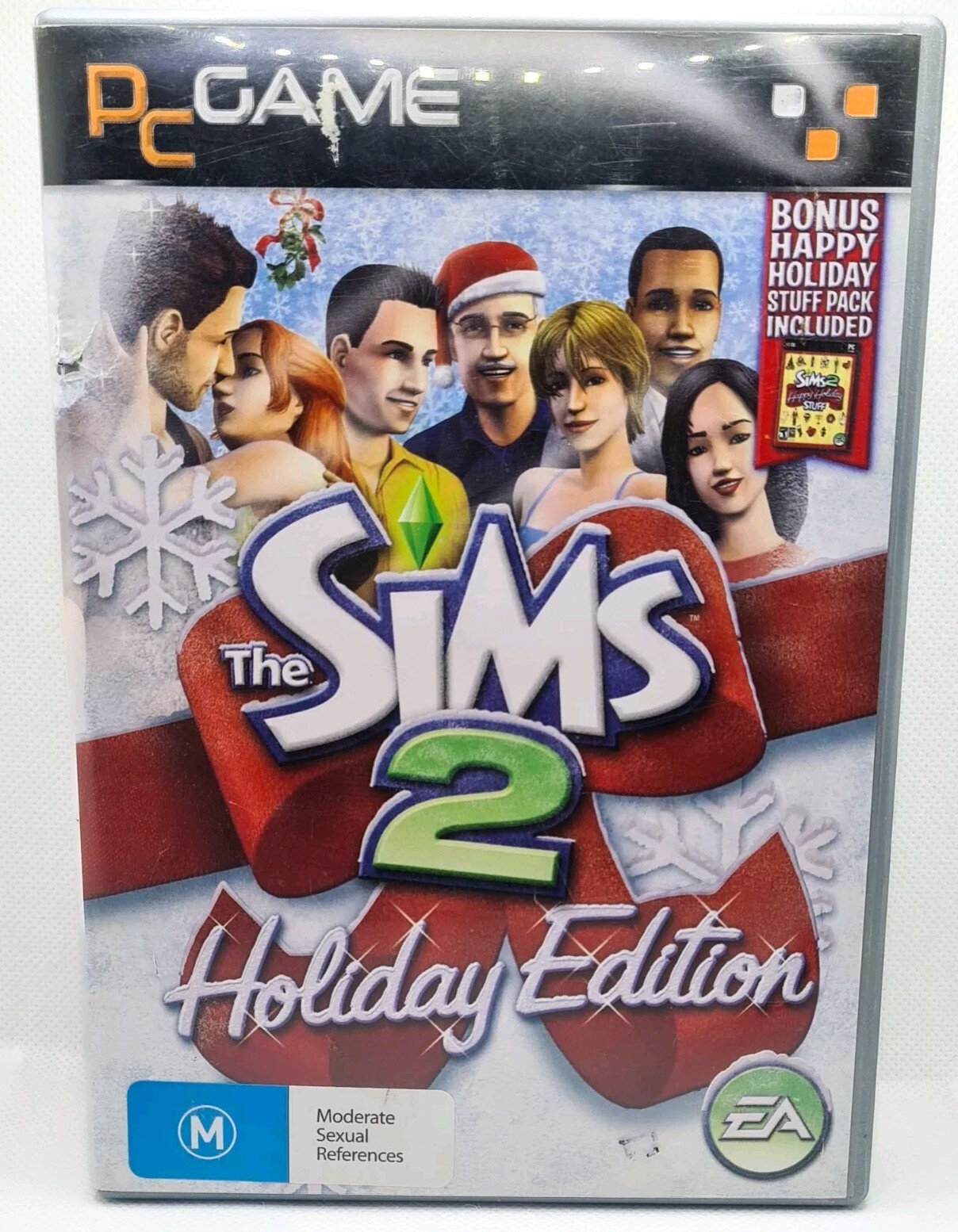The Sims 2: Holiday Edition PC CD-ROM Video Game 4 Disc Expansion + BONUS Disc
