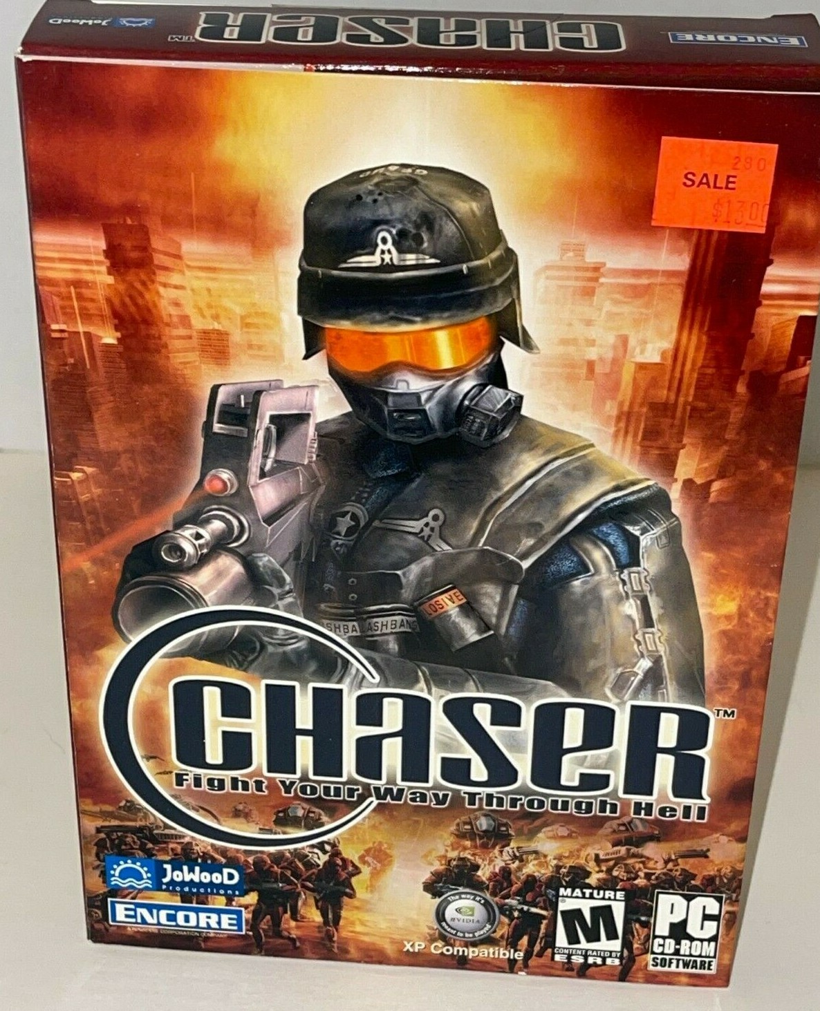 Chaser Fight Your Way Through Hell FPS NTSC MEDIUM BOX Brand New