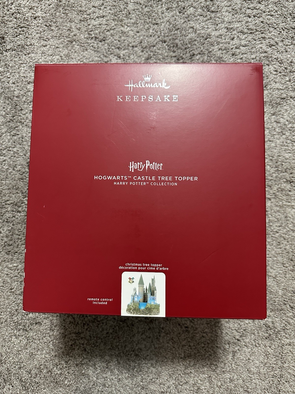Brand New 2019 Hallmark Keepsake Harry Potter Hogwarts Castle Tree Topper-NEW🔥