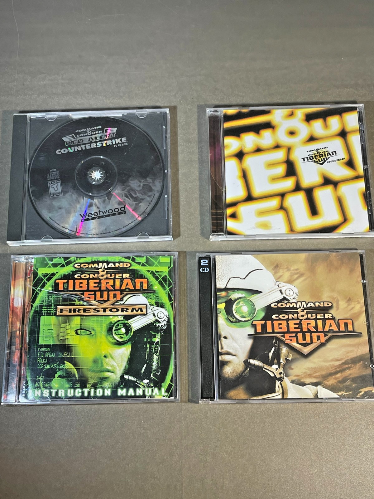 Command and Conquer Tiberian Sun 3 games and Soundtrack SEE NOTE (1921)