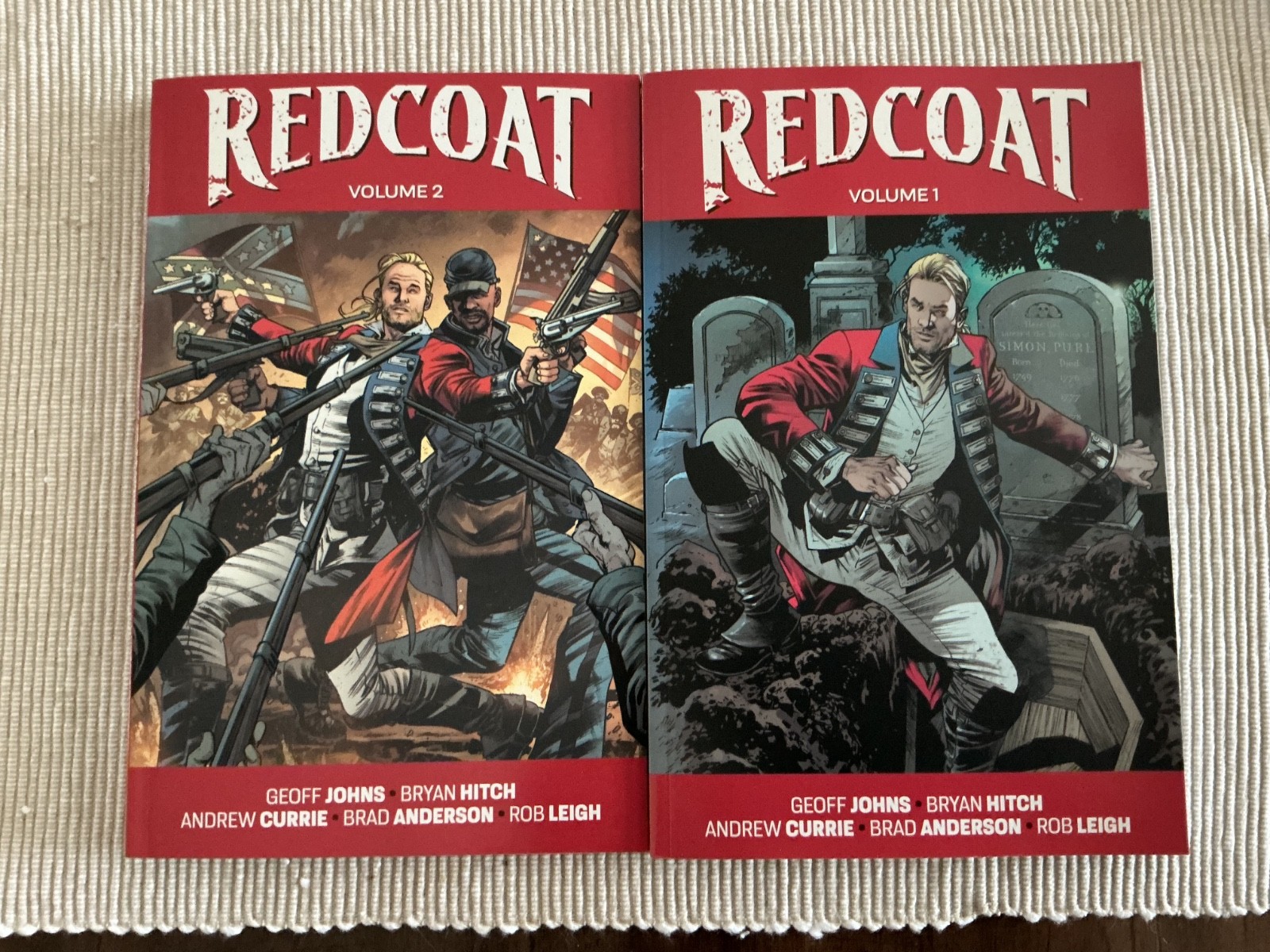 REDCOAT TPB VOL. 1-2