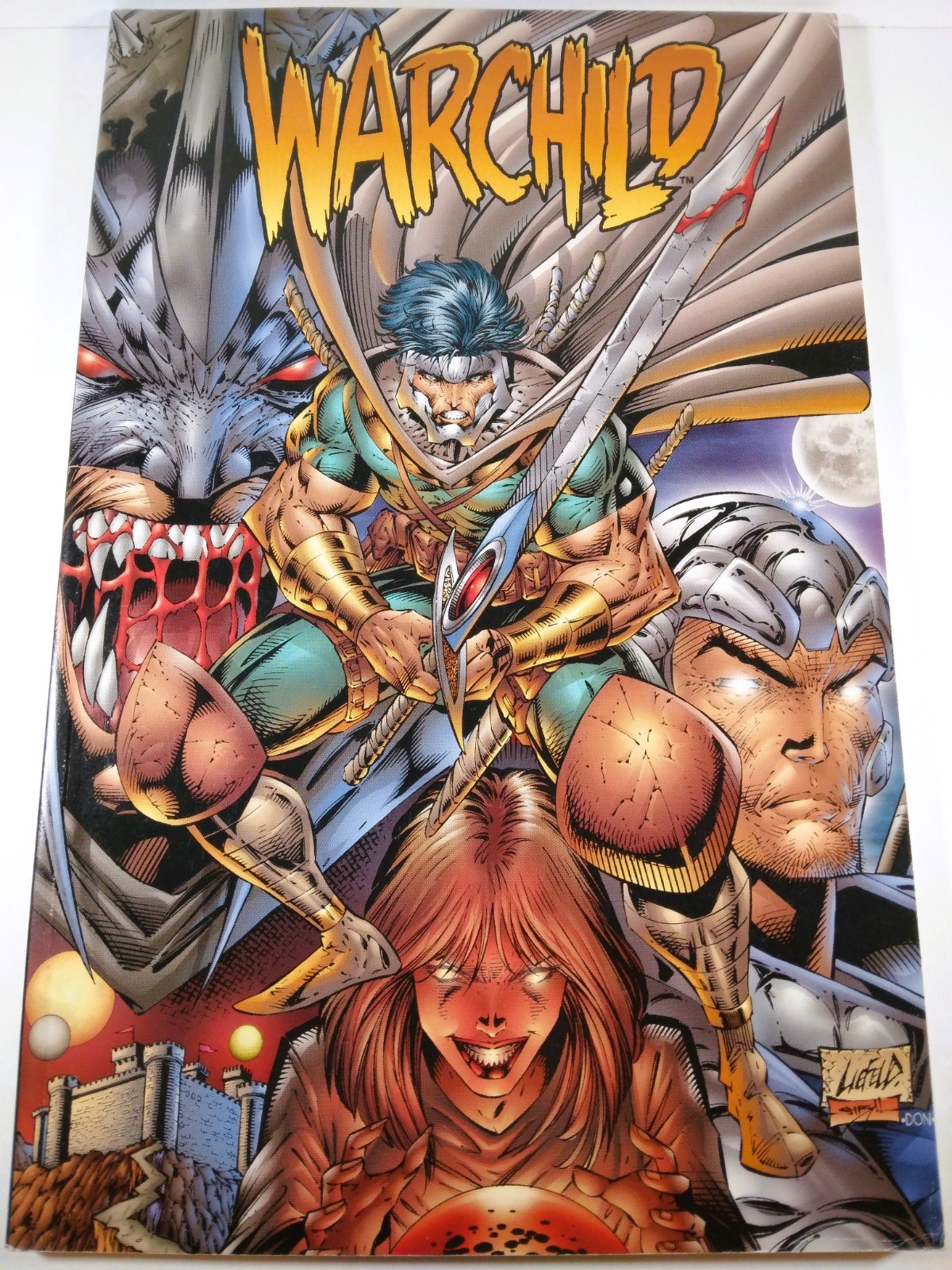 🔴🔥 WARCHILD TPB ROB LIEFELD FIRST PRINT MAXIMUM PRESS YOUNGBLOOD DEADPOOL 1996