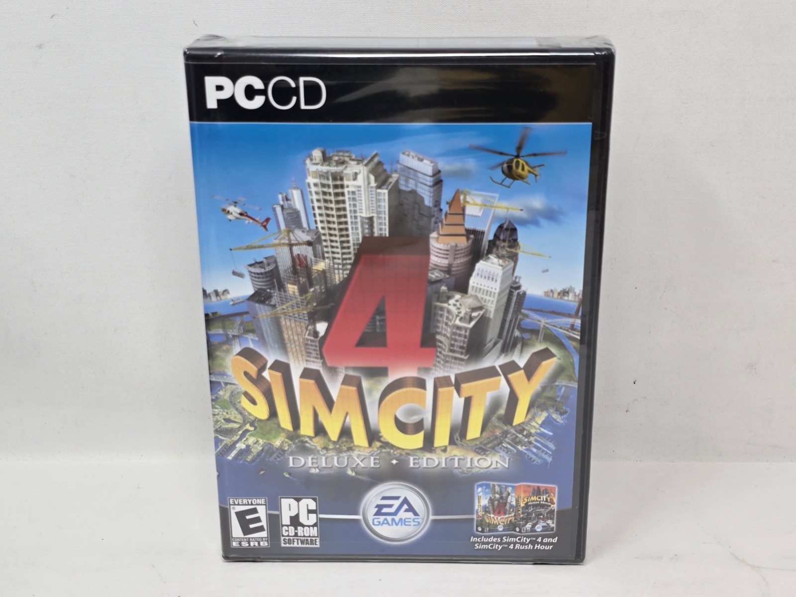 SimCity 4: Deluxe Edition (PC, 2005) - SimCity 4 & Rush Hour - New & Sealed