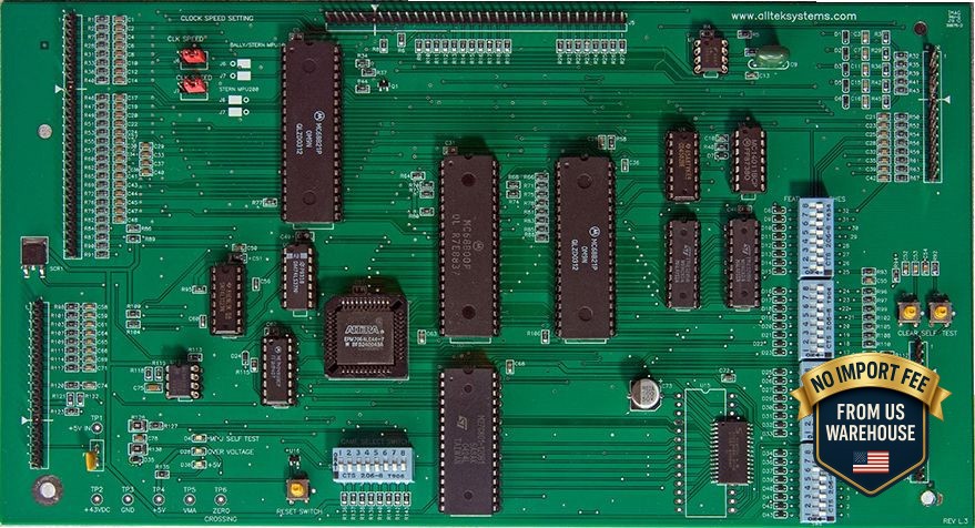 ALLTEK ULTIMATE MPU REPLACEMENT BOARD BALLY STERN PINBALL MACHINES LIFE WARRANTY