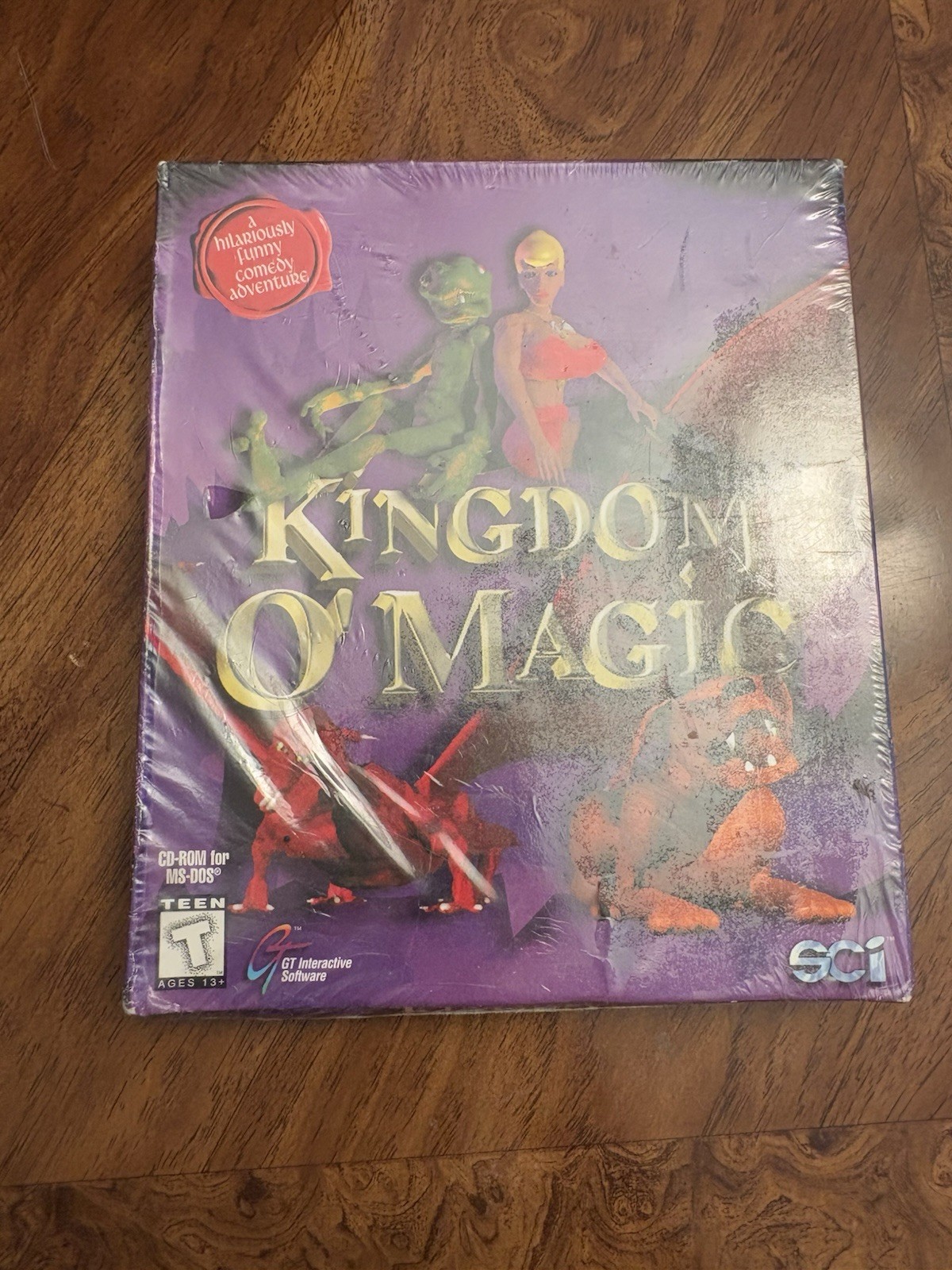 1996 SCi Kingdom o' Magic Point and Click CD-ROM Game PC IBM DOS Brand New